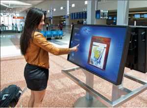 Global Quiosco interactivo del aeropuerto Datos históricos